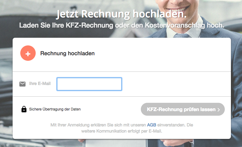 Kfz Rechnung prüfen lassen Werkstattrechnung Upload